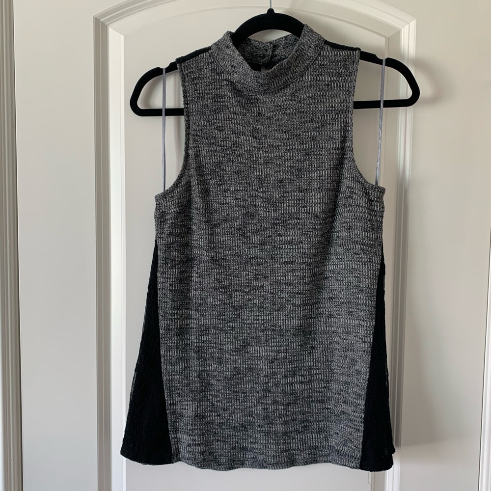 Candie’s Mock Neck Tank Top